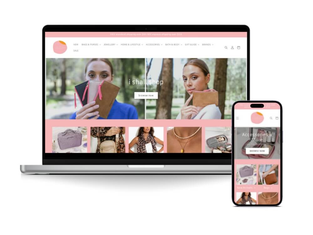 Site Unicorn Site Rebuild on Shopify Example I Shall Shop