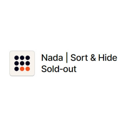 Nada: Sort & Hide Sold-Out easily send all of your out of stock products to the end of the colleciton in Shopify