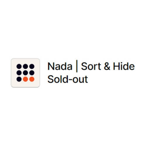 Nada: Sort & Hide Sold-Out easily send all of your out of stock products to the end of the colleciton in Shopify
