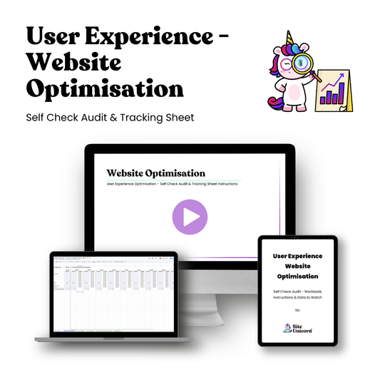 Self Audit - User Experience Website Optimisation